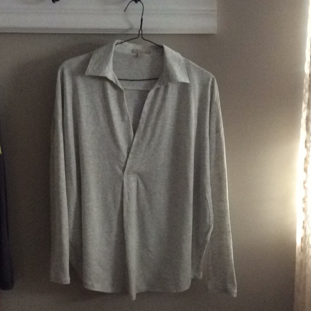 Anthropologie Bordeaux Knit Top